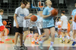 Trening z Marcinem Gortatem w Łodzi