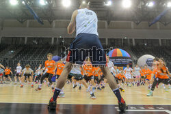 Trening z Marcinem Gortatem w Łodzi