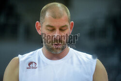 Trening z Marcinem Gortatem w Łodzi