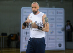 Trening z Marcinem Gortatem w Łodzi