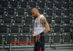 Trening z Marcinem Gortatem w Łodzi