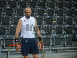 Trening z Marcinem Gortatem w Łodzi