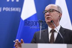 Spotkanie marszałka Sejmu z przewodniczącym fińskiej Eduskunty