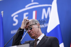 Spotkanie marszałka Sejmu z przewodniczącym fińskiej Eduskunty