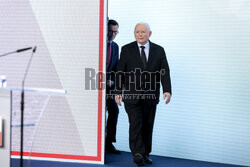 Wspólna konferencja Jarosława Kaczyńskiego i Mateusza Morawieckiego