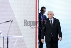 Wspólna konferencja Jarosława Kaczyńskiego i Mateusza Morawieckiego