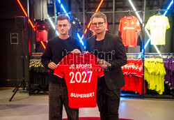 Ogłoszenie nowego sponsora Wisły Kraków