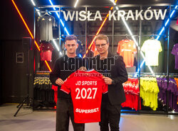 Ogłoszenie nowego sponsora Wisły Kraków