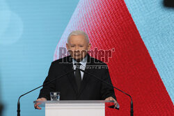 Wspólna konferencja Jarosława Kaczyńskiego i Mateusza Morawieckiego