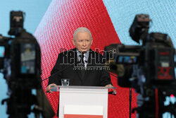 Wspólna konferencja Jarosława Kaczyńskiego i Mateusza Morawieckiego