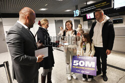 50-milionowy pasażer Ryanair z krakowskiego lotniska Balice