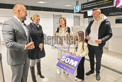 50-milionowy pasażer Ryanair z krakowskiego lotniska Balice