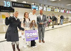 50-milionowy pasażer Ryanair z krakowskiego lotniska Balice