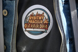 Protest przedsiębiorców z Płaszowa i Rybitw w Krakowie