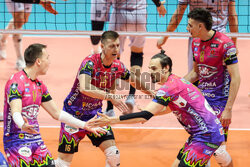 LM siatkarzy - półfinały: Projekt Warszawa - Volley Perugia