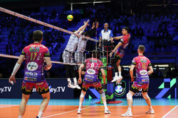 LM siatkarzy - półfinały: Projekt Warszawa - Volley Perugia