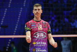 LM siatkarzy - półfinały: Projekt Warszawa - Volley Perugia