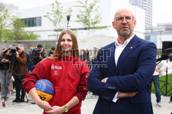 Konferencja nt. Mistrzostw Świata w koszykówce 3x3
