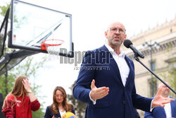 Konferencja nt. Mistrzostw Świata w koszykówce 3x3