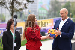 Konferencja nt. Mistrzostw Świata w koszykówce 3x3