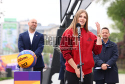 Konferencja nt. Mistrzostw Świata w koszykówce 3x3