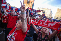 Feta Mistrzowska Wisły Kraków w Rynku Głównym