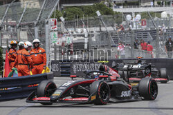 Maciej Gładysz w wyścigu Formuły 3 w Monako