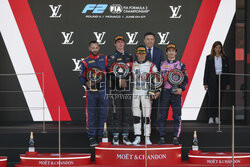 Roman Biliński w wyścigu Formuły 2 w Monako