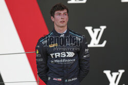 Roman Biliński w wyścigu Formuły 2 w Monako