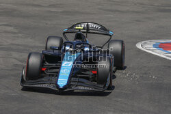 Roman Biliński w wyścigu Formuły 2 w Monako