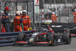 Maciej Gładysz w wyścigu Formuły 3 w Monako
