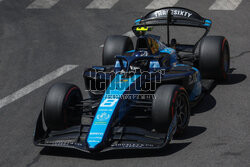 Roman Biliński w wyścigu Formuły 2 w Monako