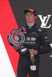 Roman Biliński w wyścigu Formuły 2 w Monako