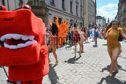 Parada Smoków w Krakowie