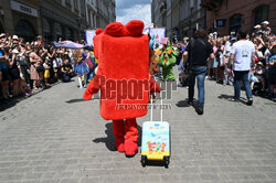 Parada Smoków w Krakowie