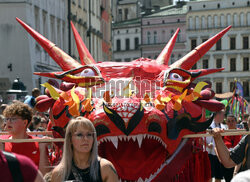 Parada Smoków w Krakowie