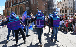 Parada Smoków w Krakowie