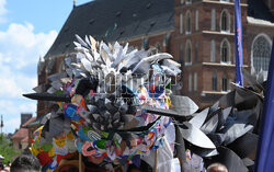 Parada Smoków w Krakowie