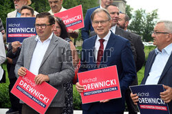 Prezentacja Michała Drewnickiego - kandydata PiS w wyborach na prezydenta Krakowa