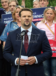 Prezentacja Michała Drewnickiego - kandydata PiS w wyborach na prezydenta Krakowa