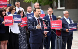 Prezentacja Michała Drewnickiego - kandydata PiS w wyborach na prezydenta Krakowa