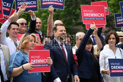 Prezentacja Michała Drewnickiego - kandydata PiS w wyborach na prezydenta Krakowa