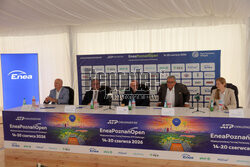 Konferencja przed Enea Poznań Open