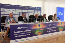 Konferencja przed Enea Poznań Open