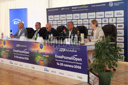 Konferencja przed Enea Poznań Open