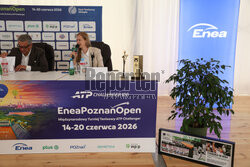 Konferencja przed Enea Poznań Open