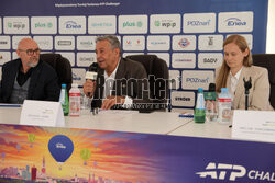 Konferencja przed Enea Poznań Open
