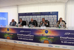 Konferencja przed Enea Poznań Open