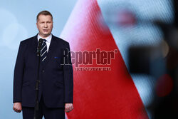 Konferencja Przemysława Czarnka w siedzibie PiS