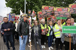 Krakowski protest Stop S7!